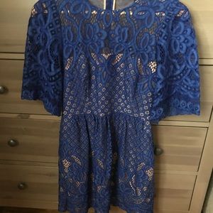 Bcbg Jylian floral lace dress